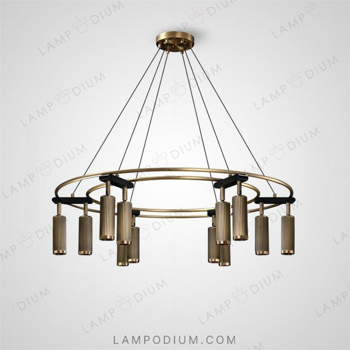 Circular chandeliers and lamps TRIGGER CH