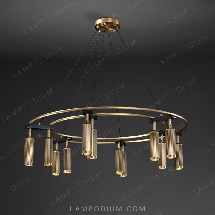 Circular chandeliers and lamps TRIGGER CH