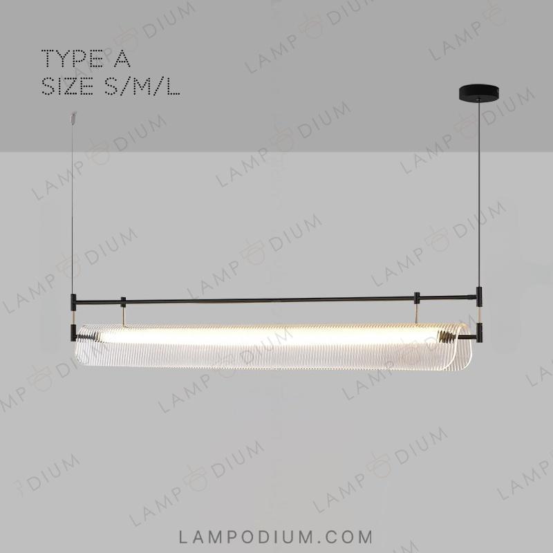 Linear, row luminaire VALBERG