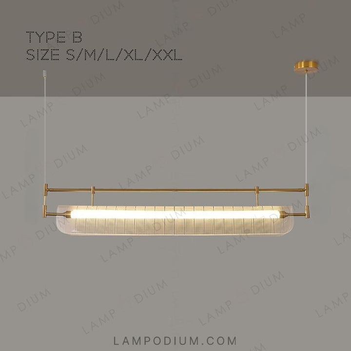 Linear, row luminaire VALBERG