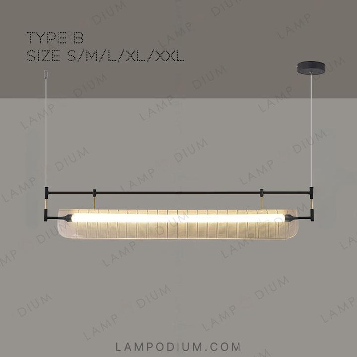 Linear, row luminaire VALBERG