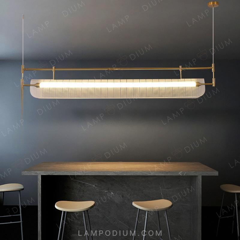 Linear, row luminaire VALBERG