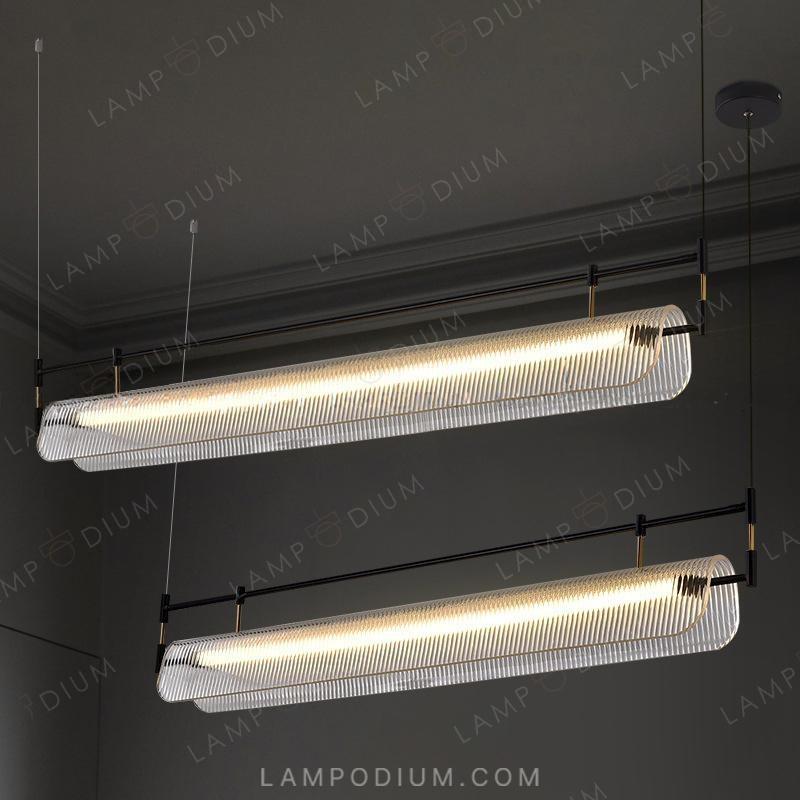 Linear, row luminaire VALBERG