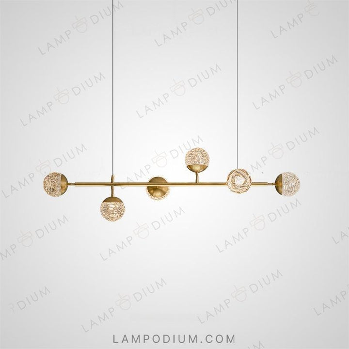 Linear, row luminaire VERENA LONG