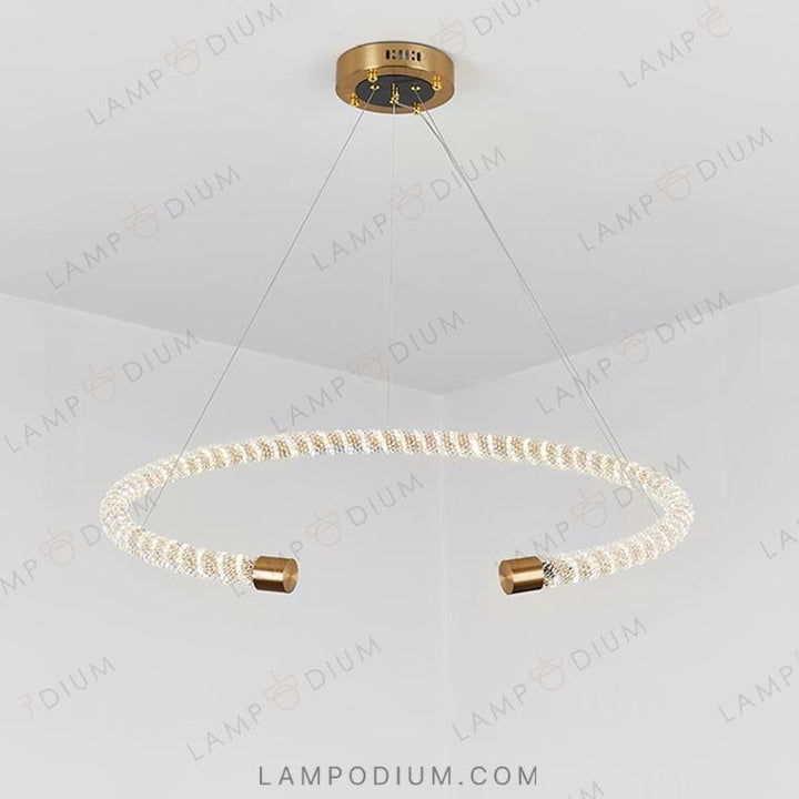 Circular chandeliers and light fixtures VIDAGO RING