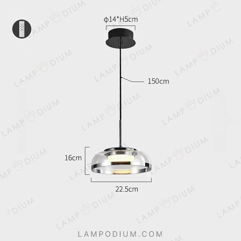 Pendant light VIGERT