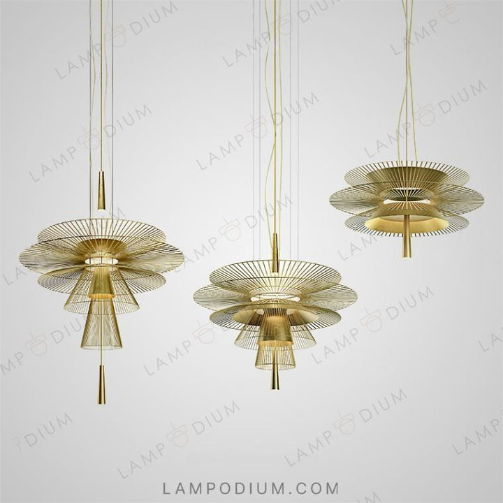 Hanging light fixture VILBIRG