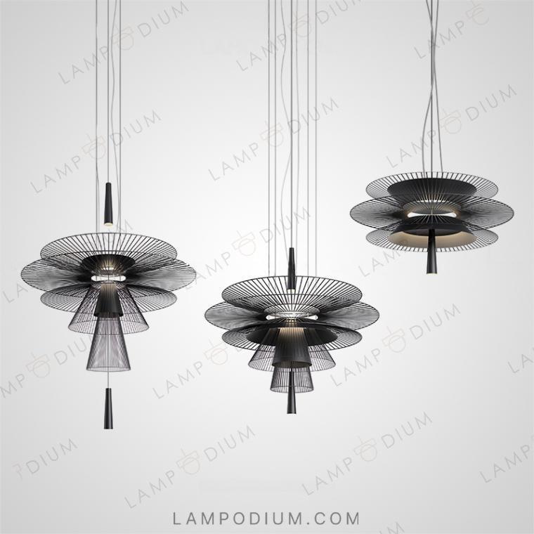 Hanging light fixture VILBIRG