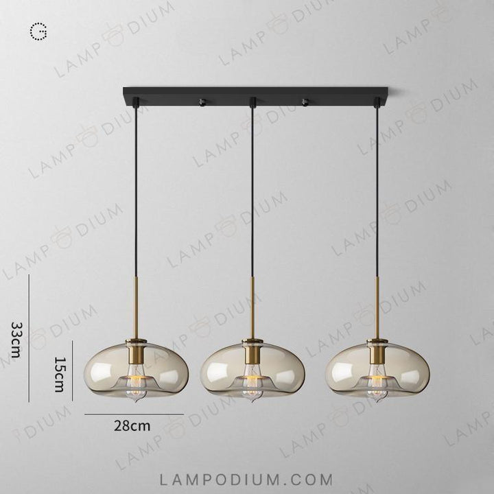 Ready combination of luminaires VILMO TRIO