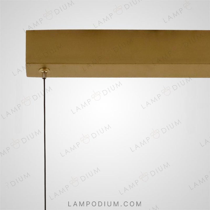 Linear, row luminaire VINSENT LONG