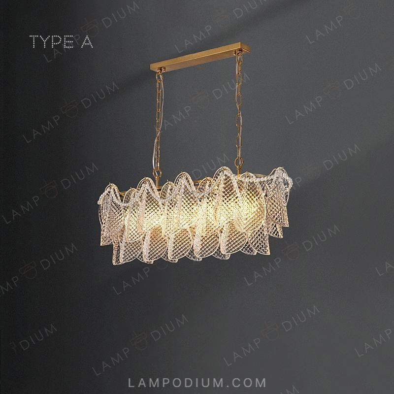 Linear, row luminaire VIOLETTA L