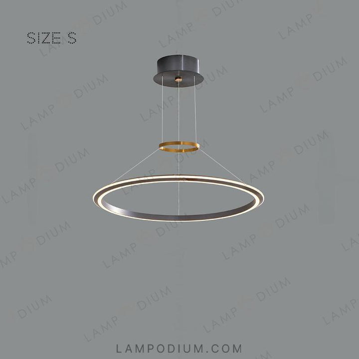 Circular chandeliers and lamps VISIT