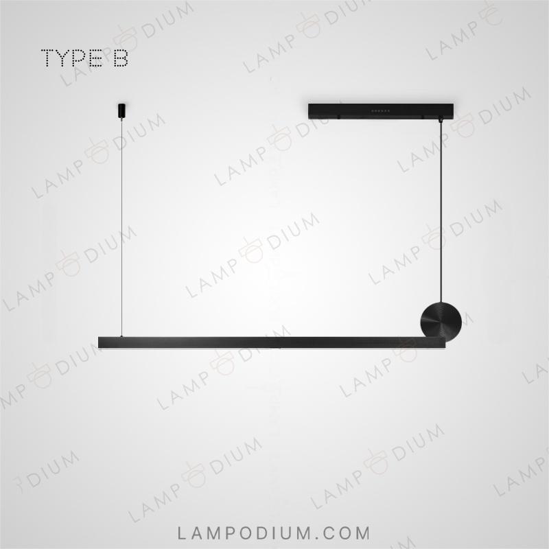 Recessed, linear luminaire VOLMAR