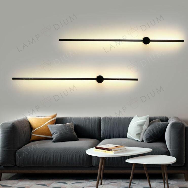 Wall sconce BLACK STICK 80