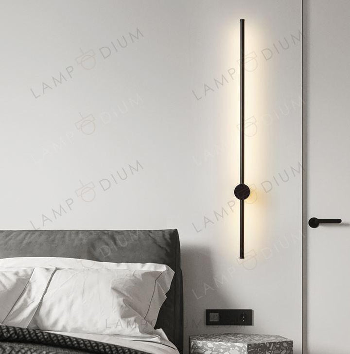 Wall sconce BLACK STICK 80