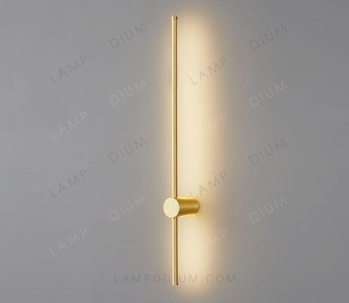 Wall sconce BLACK STICK 80