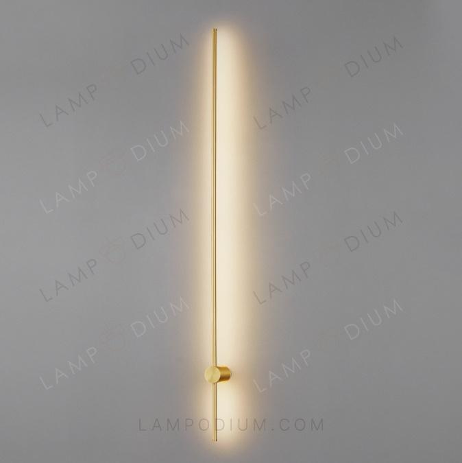 Wall sconce BLACK STICK 80