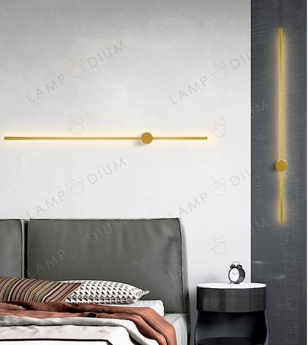 Wall sconce BLACK STICK 80