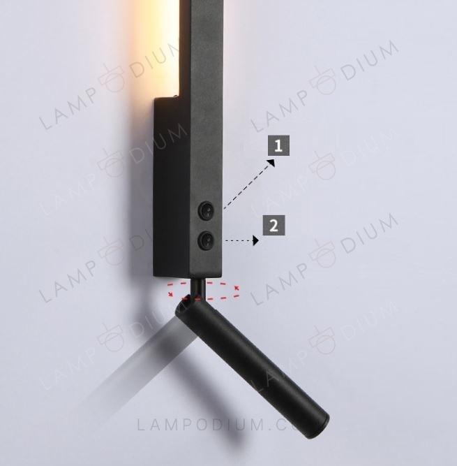 Wall sconce BACKLIGHT A