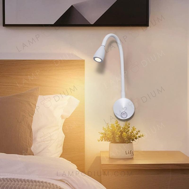 Wall sconce NIGHT ILLUMINAZIONE 3W CON INTERRUTTORE