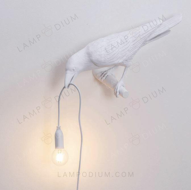 Wall sconce CROW LAMP