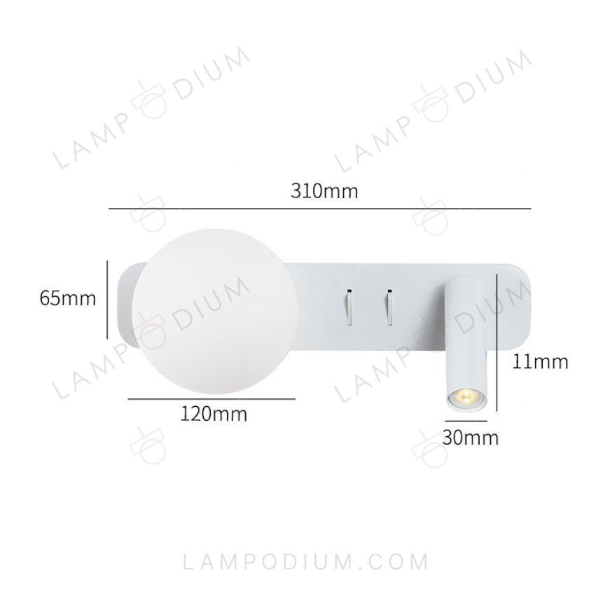 Wall sconce NODIRE