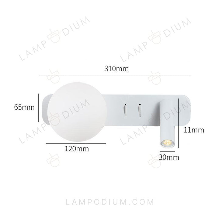 Wall sconce NODIRE