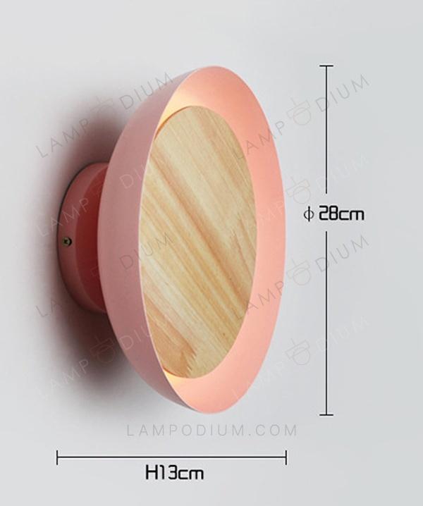 Wall sconce PIATTI DI LEGNO