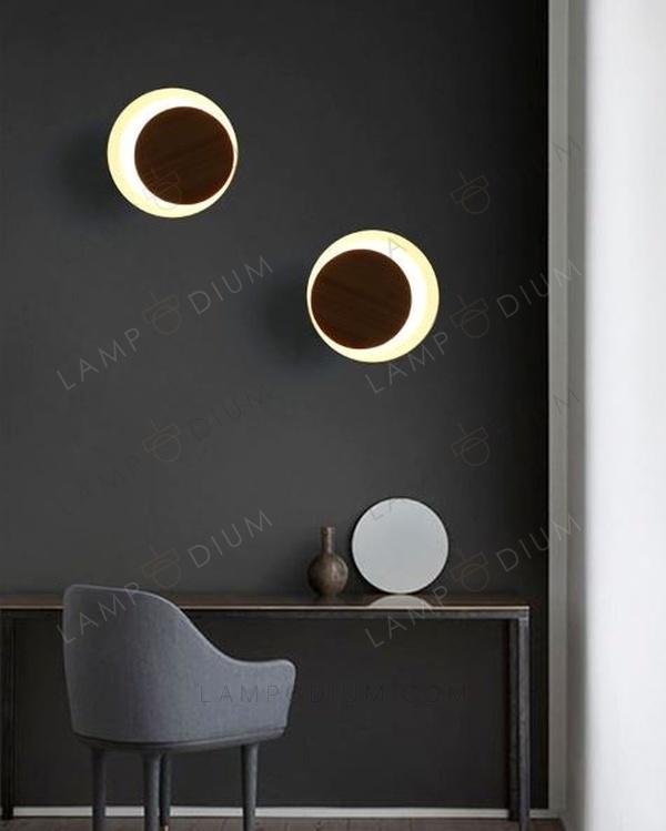 Wall sconce PIATTI DI LEGNO