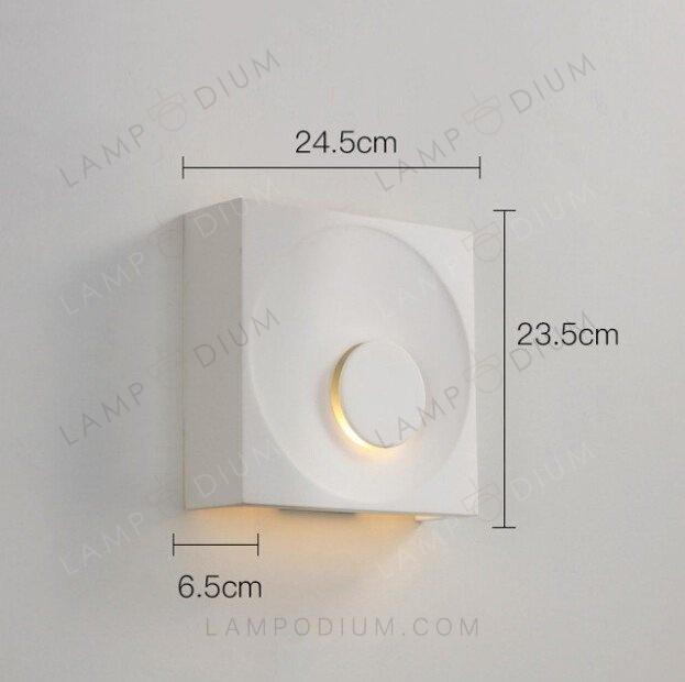 Wall sconce ROCK BLOCCO