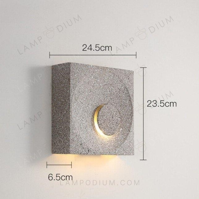 Wall sconce ROCK BLOCCO