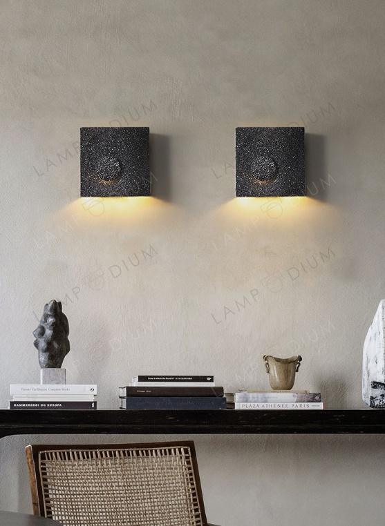 Wall sconce ROCK BLOCCO