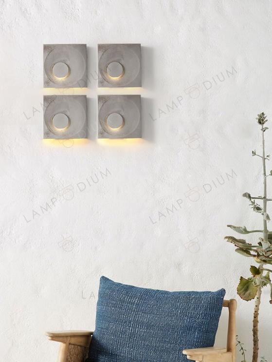 Wall sconce ROCK BLOCCO