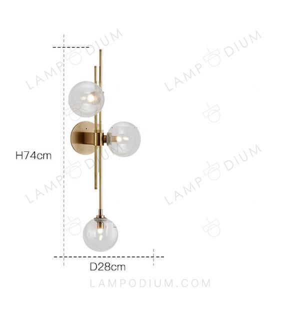 Wall sconce PSOORIA