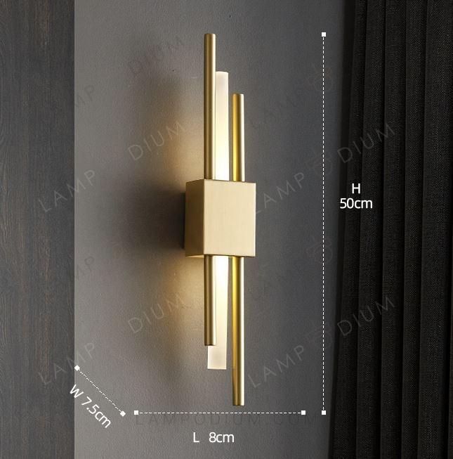 Wall sconce TANTO METAL