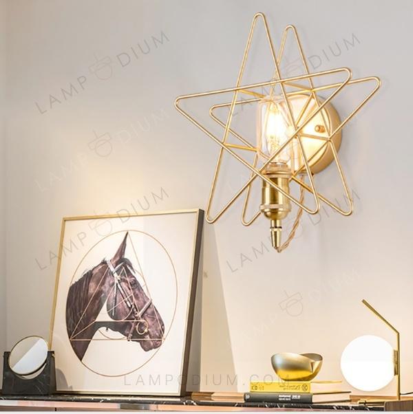 Wall sconce GOLD STAR