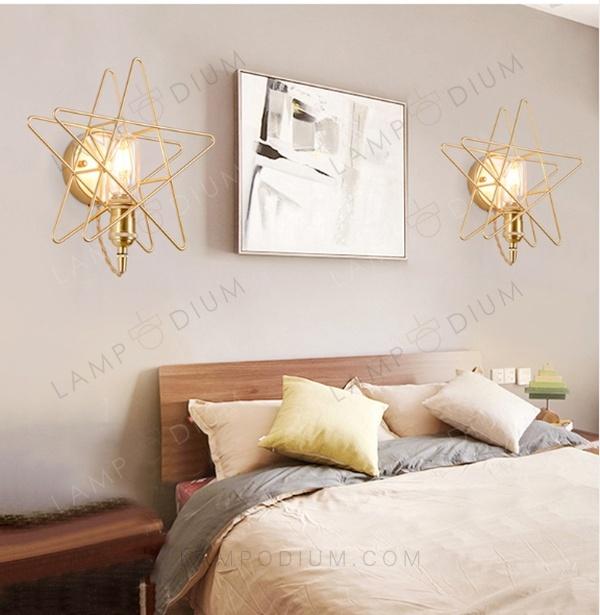 Wall sconce GOLD STAR