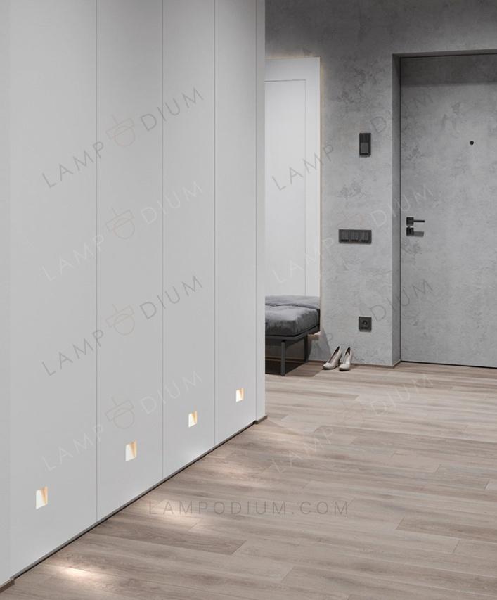 Wall sconce CUBO FORI