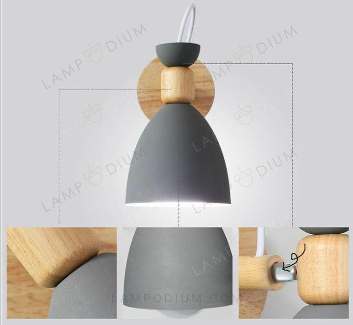 Wall sconce SCANDI A