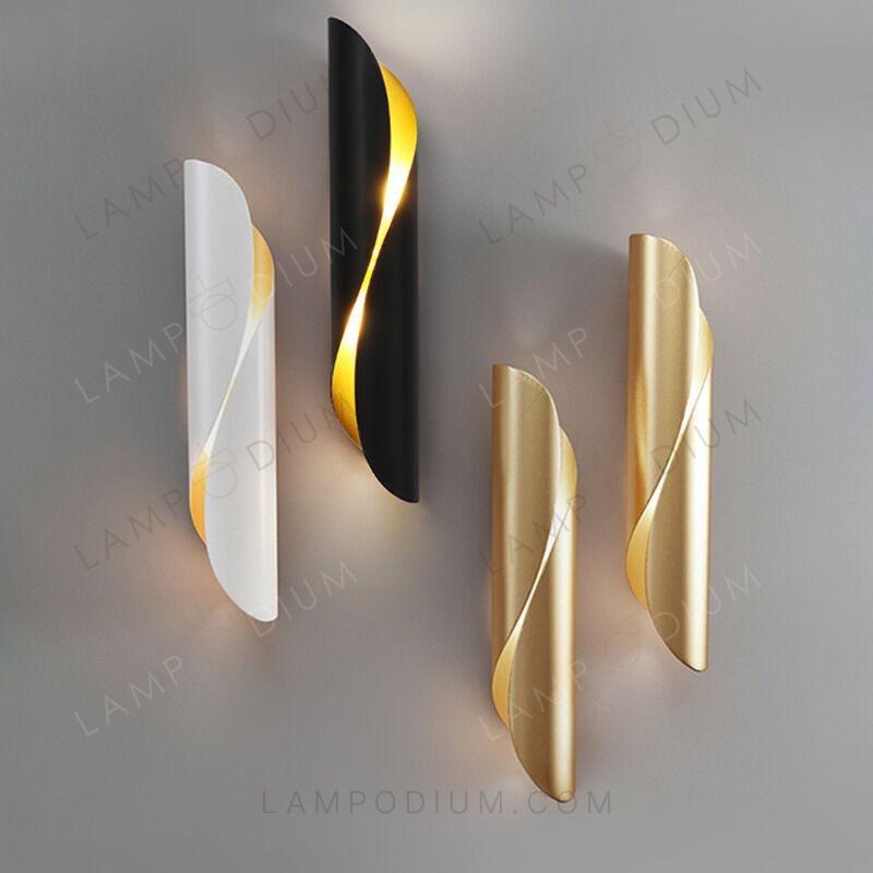 Wall sconce FLORENTINE CURVE