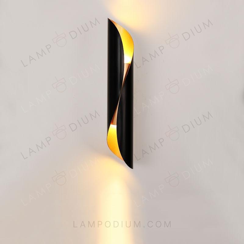 Wall sconce FLORENTINE CURVE