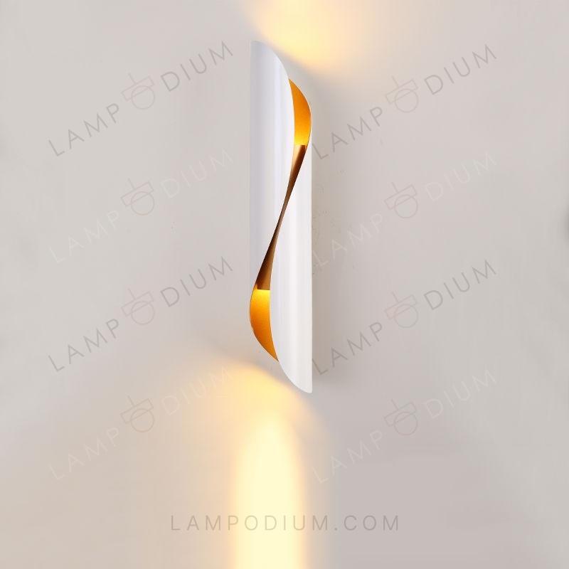 Wall sconce FLORENTINE CURVE