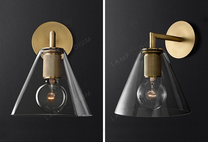 Wall sconce LAMPA RETRO A CONO