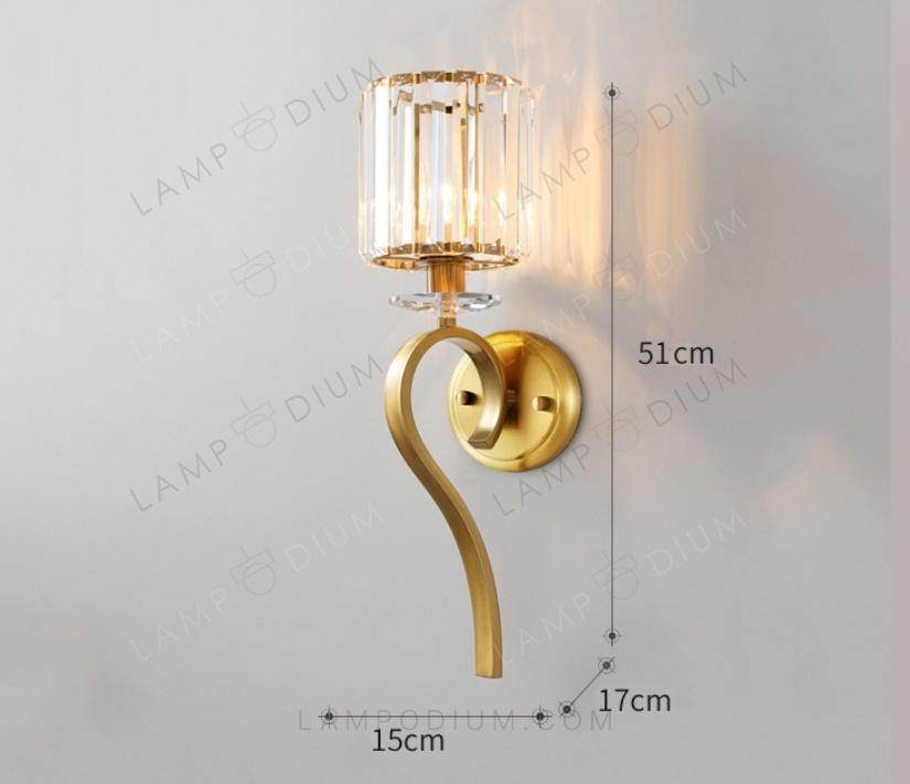 Wall sconce CROWN WALL LIGHT