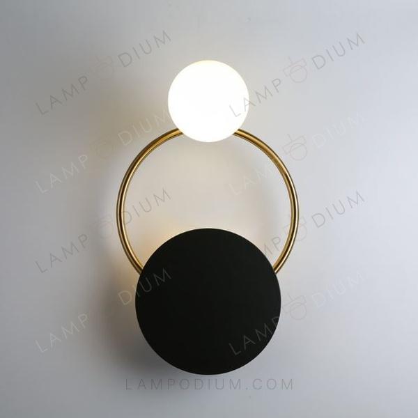 Wall sconce SUN SULL'ANELLO A