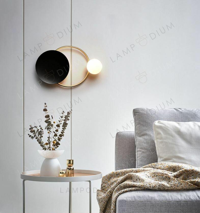 Wall sconce SUN SULL'ANELLO A