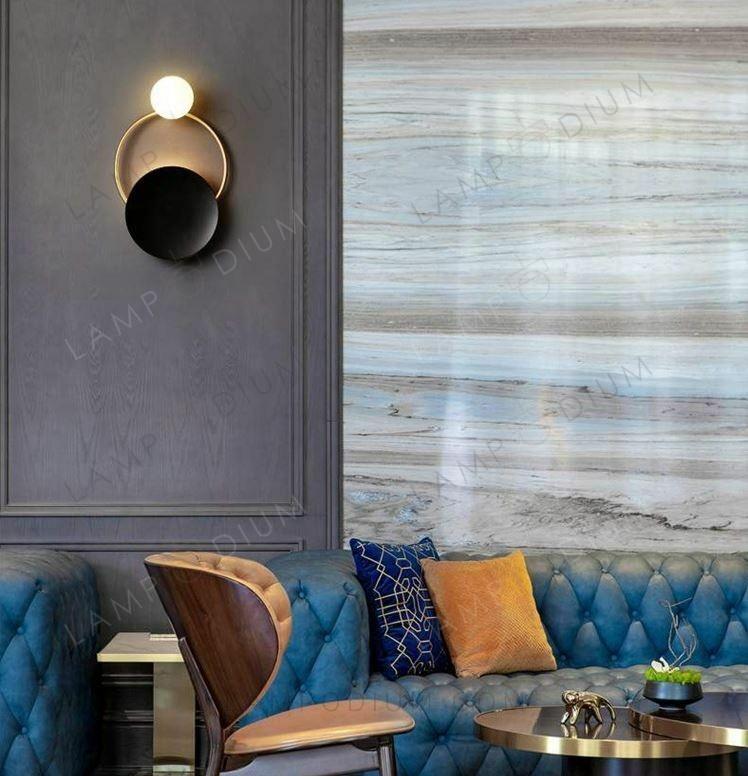 Wall sconce SUN SULL'ANELLO A