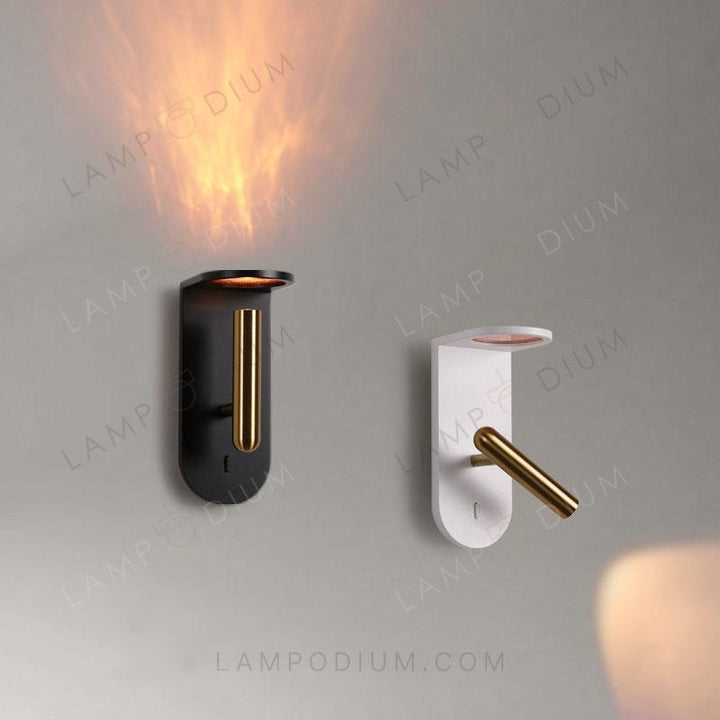 Wall sconce FIRELAMPUS