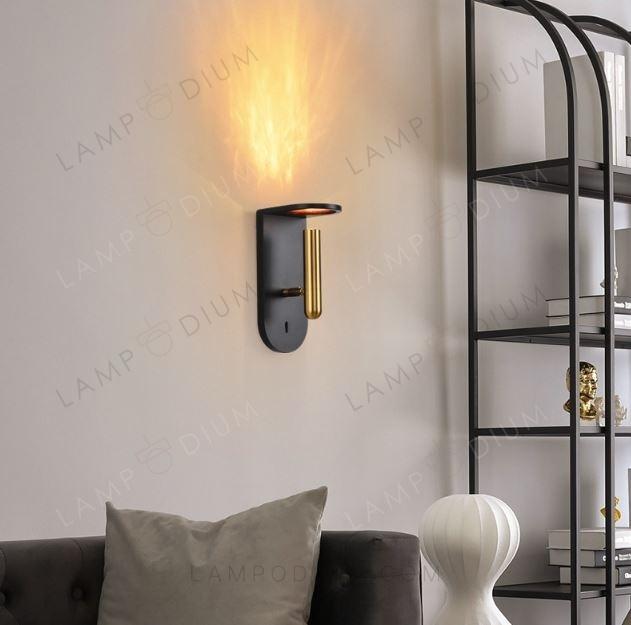 Wall sconce FIRELAMPUS