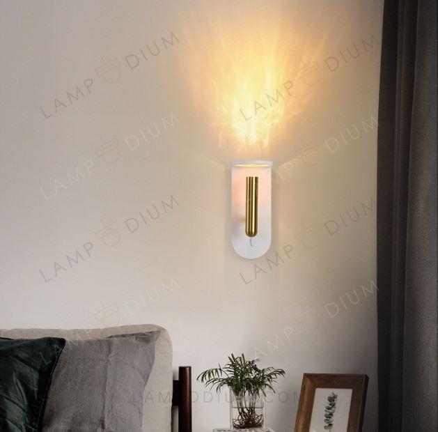 Wall sconce FIRELAMPUS